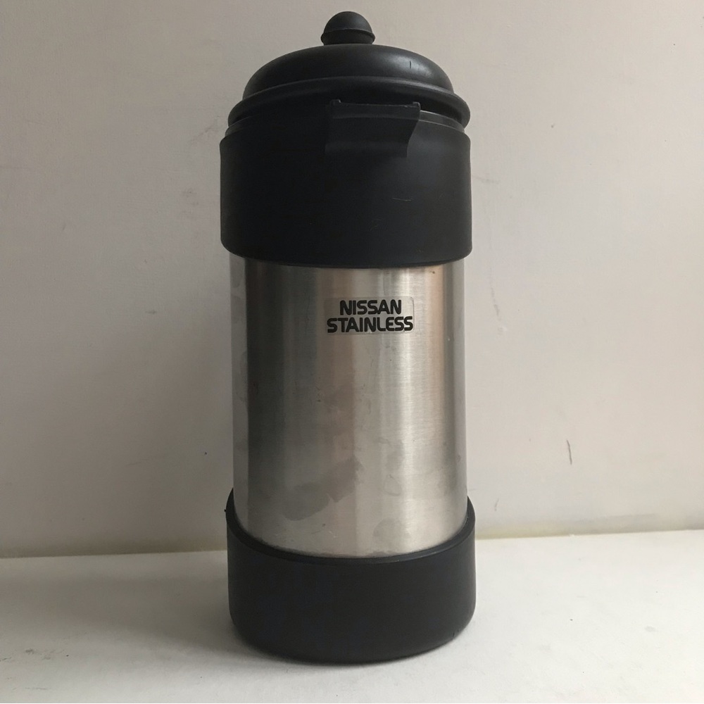 Coffee Press NISSAN Vacuum Insulated Stainless Steel NEW